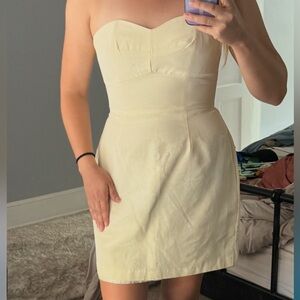 Hutch Cream Midi Dress